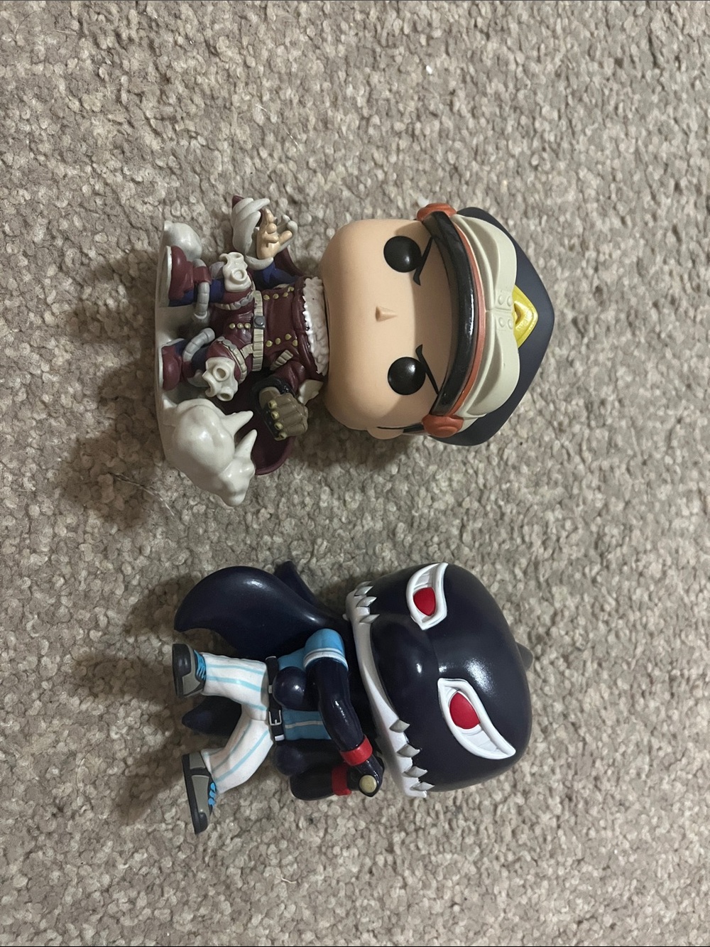 Funko Vinyl Figure Pair - Navy, Cream, Red & Black Accents